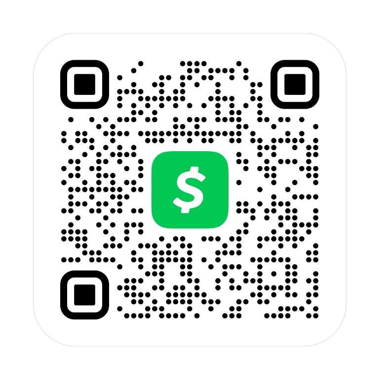 Click to Donate via Cash App QR Code