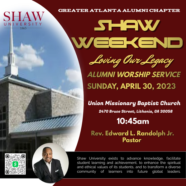 Shaw weekend 2023 Worship Service